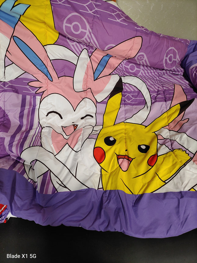 Vintage POKEMON Twin Bed Comforter - Authentic Bedding