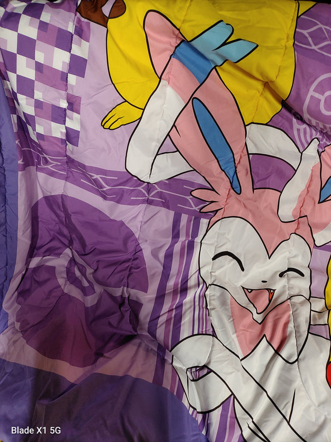 Vintage POKEMON Twin Bed Comforter - Authentic Bedding