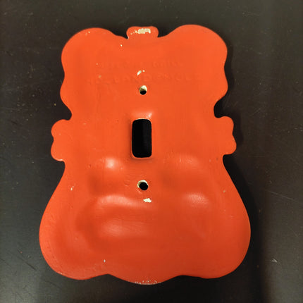Raggedy Ann & Andy Vintage Ceramic Light Switch Cover
