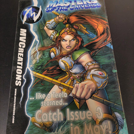 MASTERS OF THE UNIVERSE Vol 3 #2 Comic Book MVCreations He-Man