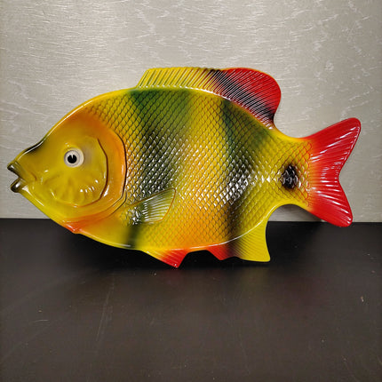 Vintage Hoover Tropical Fish Candy Dish Hong Kong