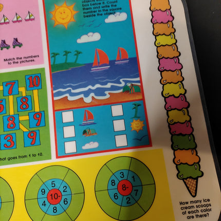 RUSS TREASURE TROLLS Vintage Food Activity Placemats (2) RARE