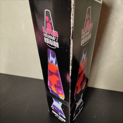 Spencer's RARE Limited Edition Peace Frosted Tye Dye Lava Lamp Brand New