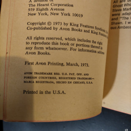 The Story of the Phantom The Veiled Lady Vintage Novel 1st Print Lee Falk