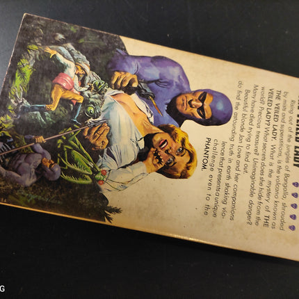 The Story of the Phantom The Veiled Lady Vintage Novel 1st Print Lee Falk
