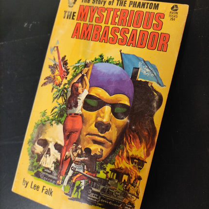 The Phantom Mysterious Ambassador Vintage Novel 1st Print Lee Falk
