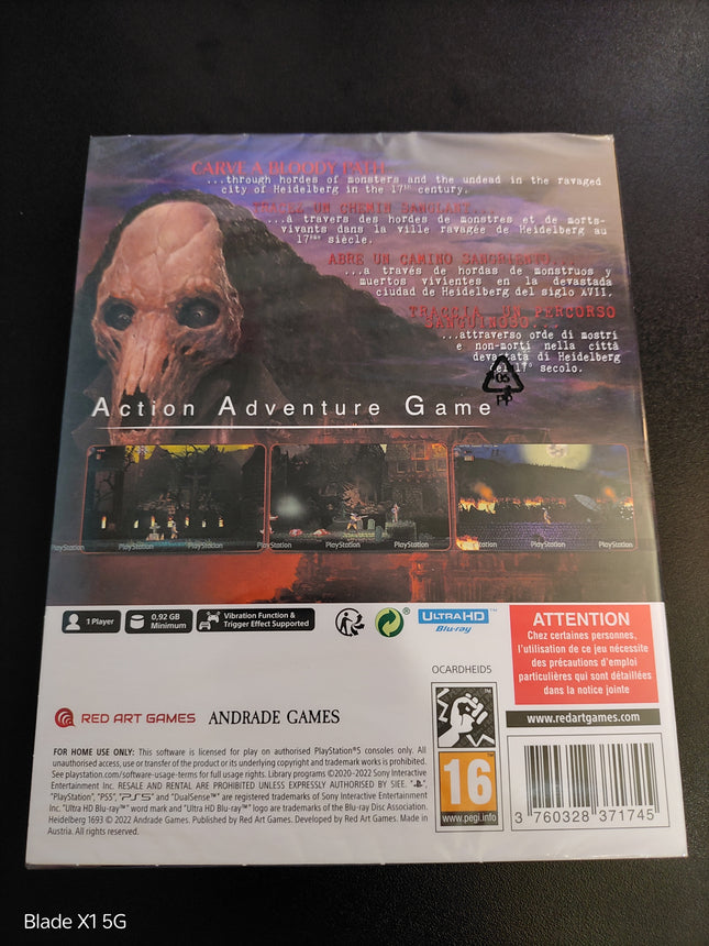 SURVIVE MORBID HEIDELBERG 1693 Playstation 5 PS5